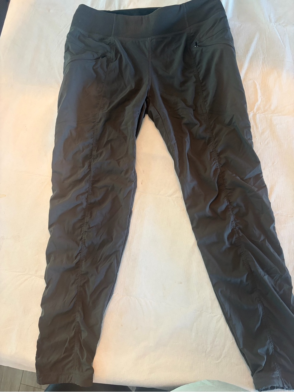 Prana Black Athletic Joggers with Zip Pockets